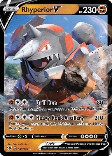 Rhyperior V, Darkness Ablaze 95