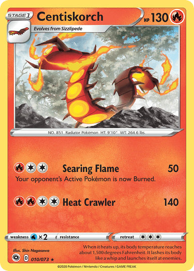 Centiskorch, Champion's Path 10