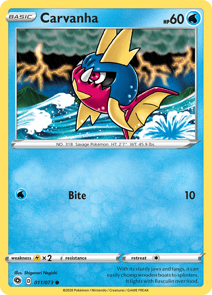 Carvanha, Champion's Path 11