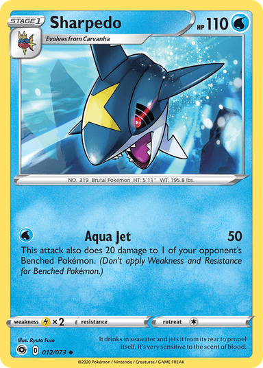 Sharpedo, Champion's Path 12