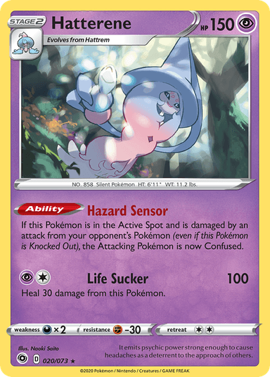 Hatterene, Champion's Path 20