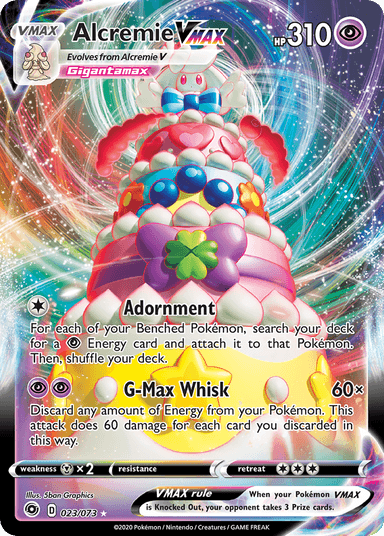 Alcremie VMAX, Champion's Path 23