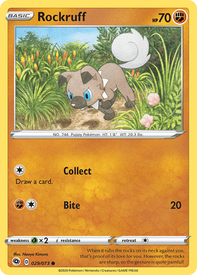 Rockruff, Champion's Path 29