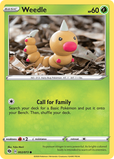 Weedle, Champion's Path 2