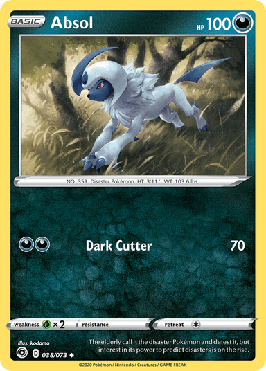 Absol, Champion's Path 38