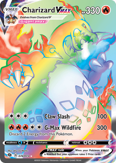 Charizard VMAX, Champion's Path 74