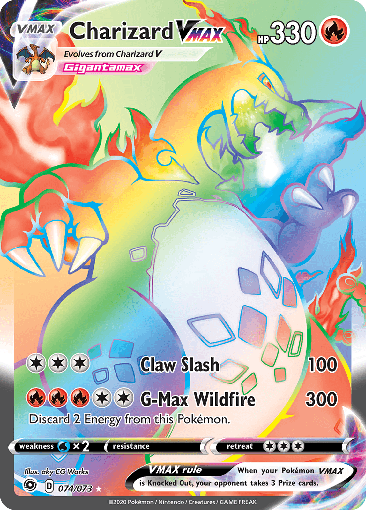Charizard VMAX, Champion's Path 74