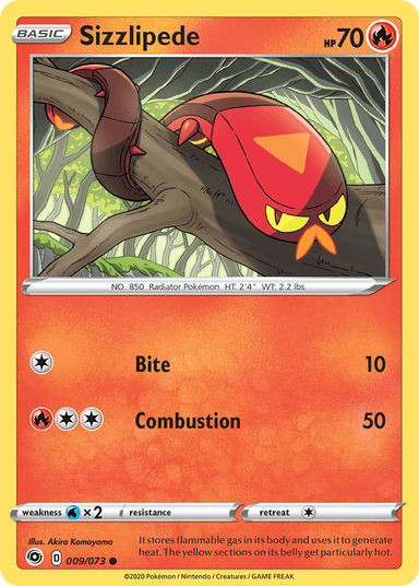 Sizzlipede, Champion's Path 9