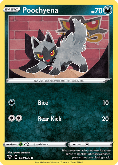 Poochyena, Vivid Voltage 103