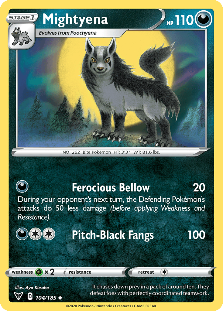 Mightyena, Vivid Voltage 104
