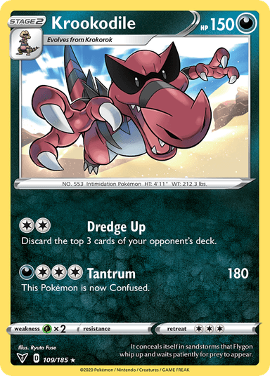 Krookodile, Vivid Voltage 109