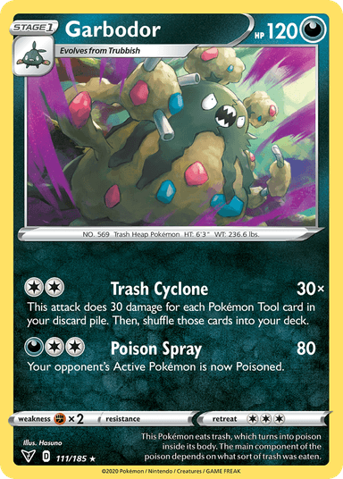 Garbodor, Vivid Voltage 111
