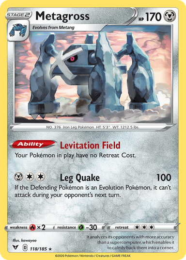 Metagross, Vivid Voltage 118