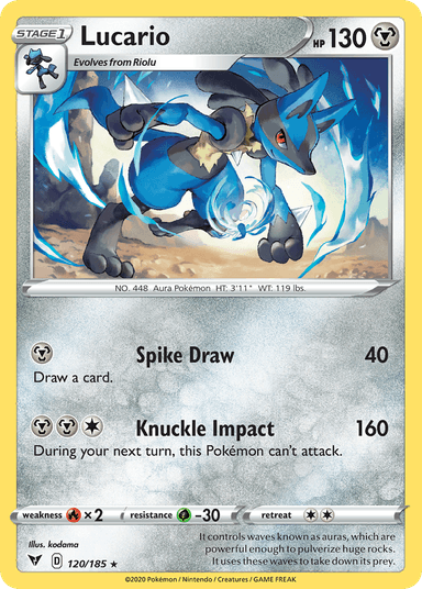 Lucario, Vivid Voltage 120