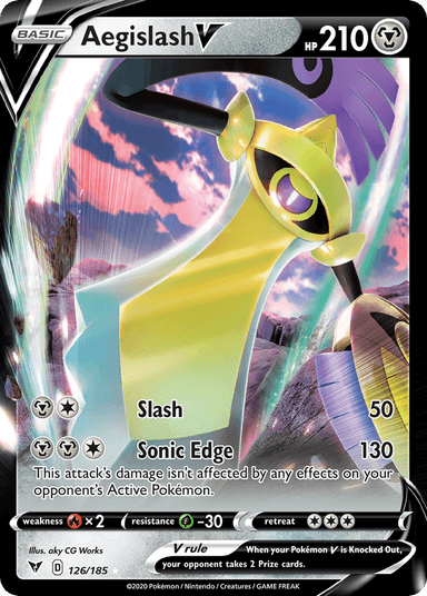 Aegislash V, Vivid Voltage 126