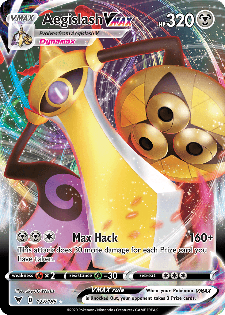 Aegislash VMAX, Vivid Voltage 127