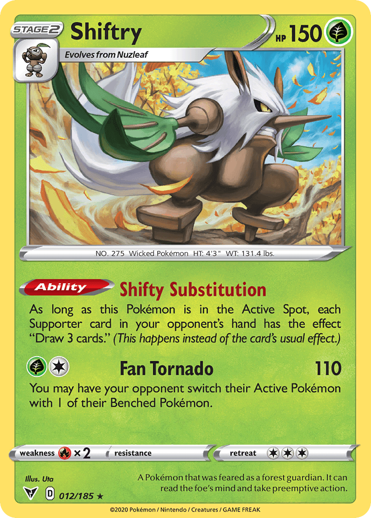 Shiftry, Vivid Voltage 12