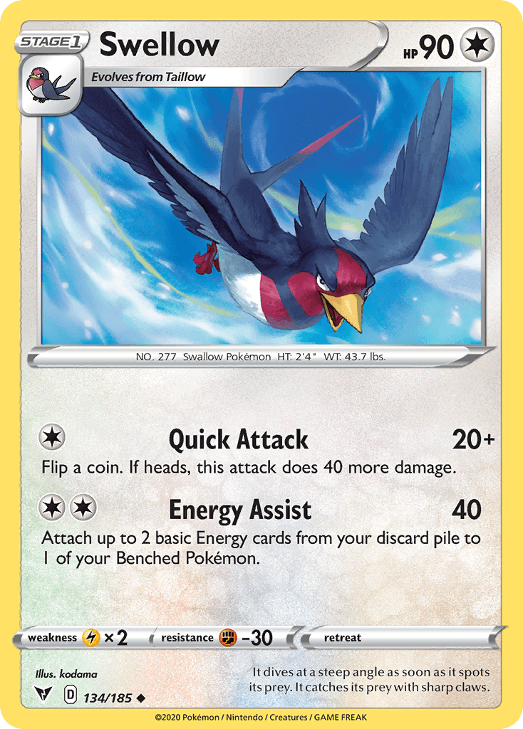 Swellow, Vivid Voltage 134