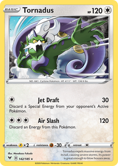 Tornadus, Vivid Voltage 142
