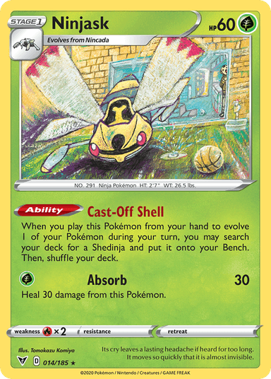 Ninjask, Vivid Voltage 14