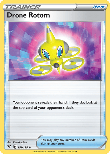 Drone Rotom, Vivid Voltage 151