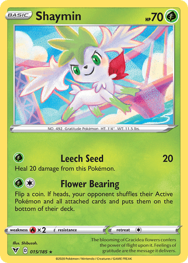 Shaymin, Vivid Voltage 15