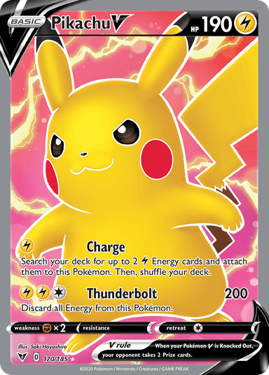 Pikachu V, Vivid Voltage 170