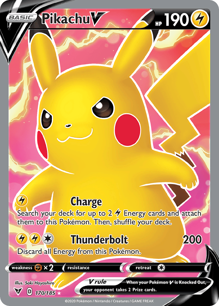 Pikachu V, Vivid Voltage 170