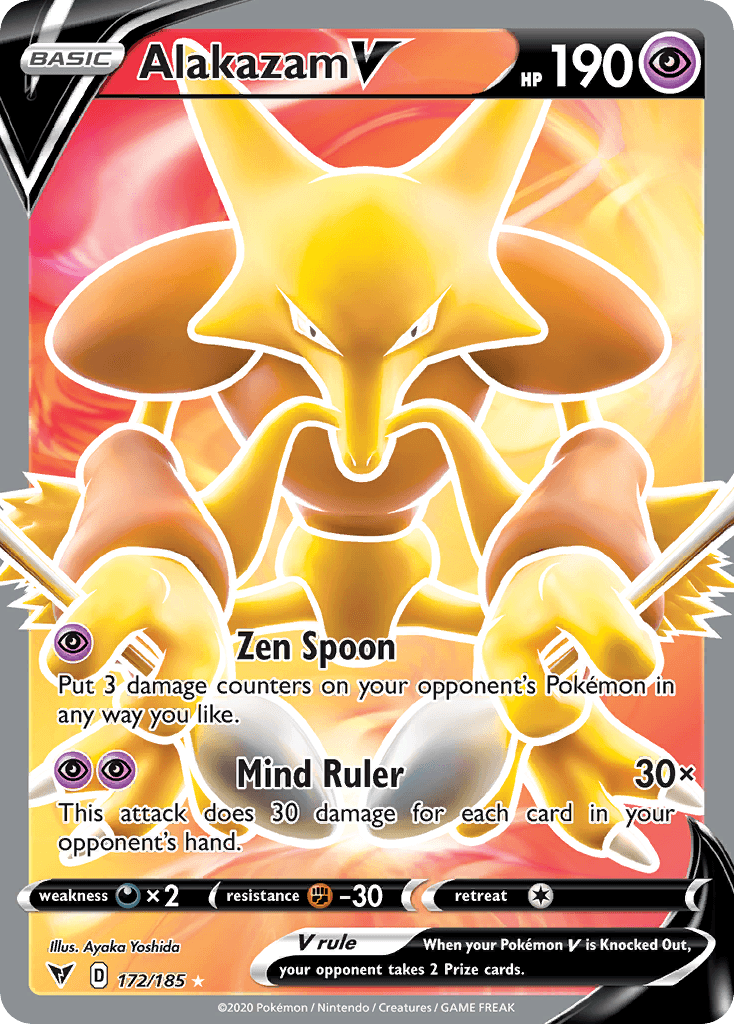 Alakazam V, Vivid Voltage 172