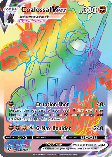 Coalossal VMAX, Vivid Voltage 189