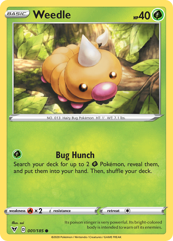 Weedle, Vivid Voltage 1