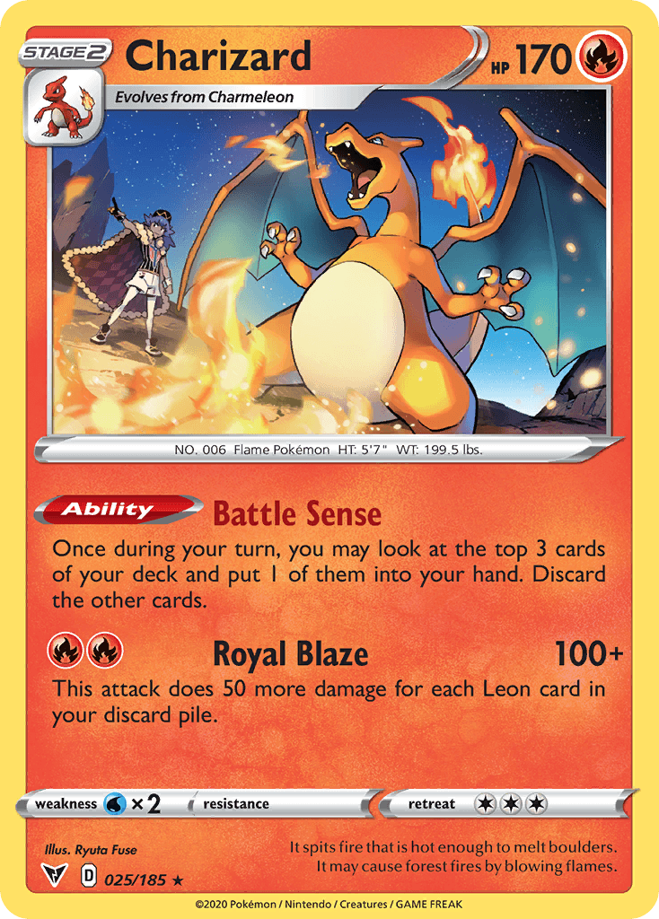 Charizard, Vivid Voltage 25