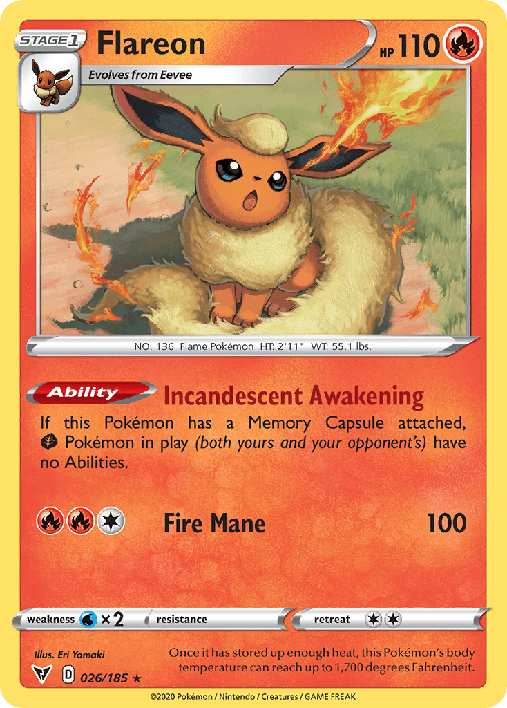 Flareon, Vivid Voltage 26