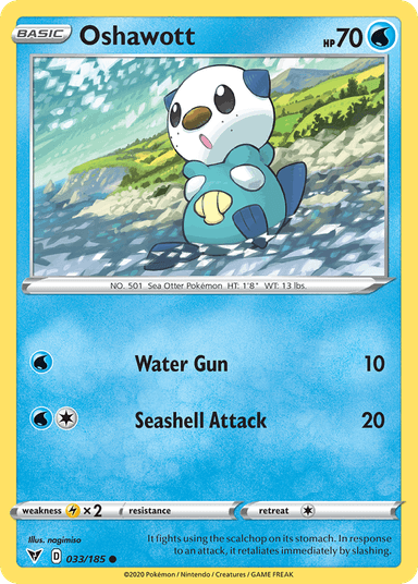 Oshawott, Vivid Voltage 33