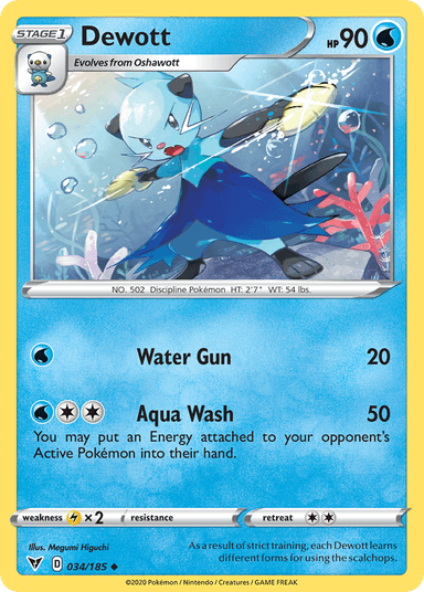 Dewott, Vivid Voltage 34