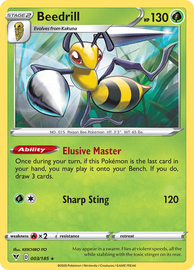 Beedrill, Vivid Voltage 3