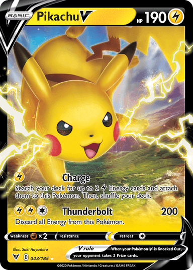 Pikachu V, Vivid Voltage 43