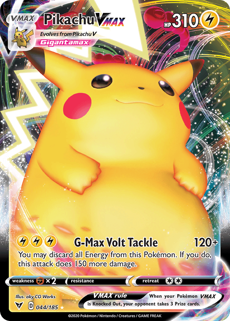 Pikachu VMAX, Vivid Voltage 44