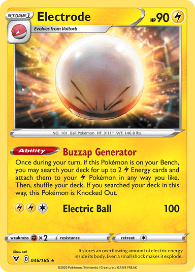 Electrode, Vivid Voltage 46