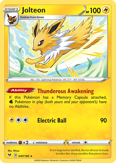 Jolteon, Vivid Voltage 47