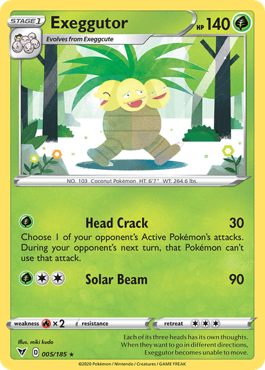 Exeggutor, Vivid Voltage 5