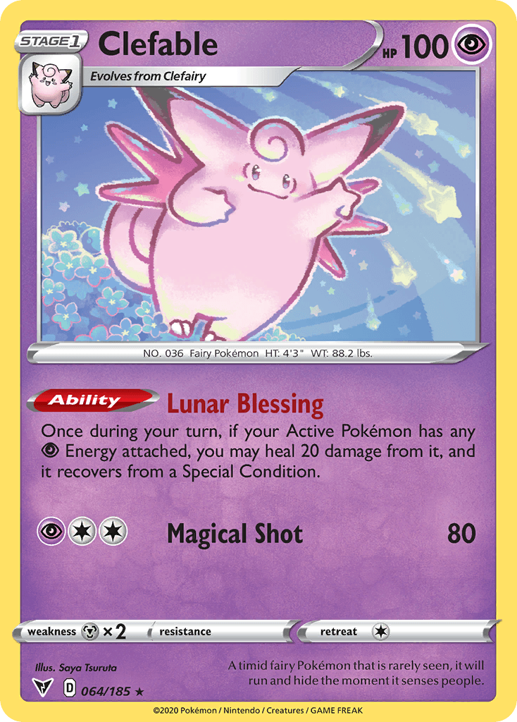 Clefable, Vivid Voltage 64