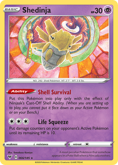 Shedinja, Vivid Voltage 66