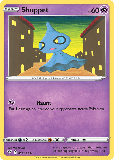 Shuppet, Vivid Voltage 67