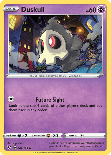 Duskull, Vivid Voltage 69