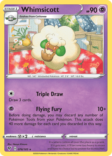 Whimsicott, Vivid Voltage 76