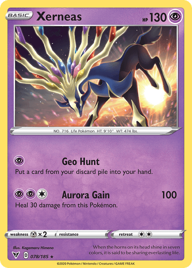 Xerneas, Vivid Voltage 78