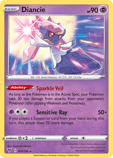 Diancie, Vivid Voltage 79