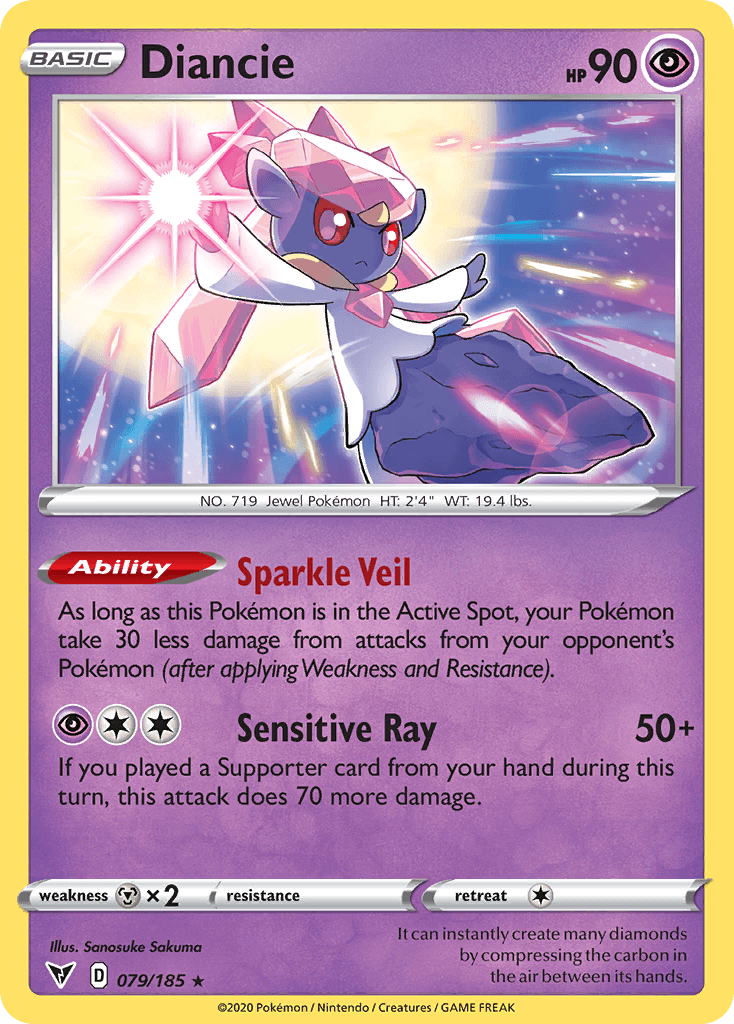 Diancie, Vivid Voltage 79