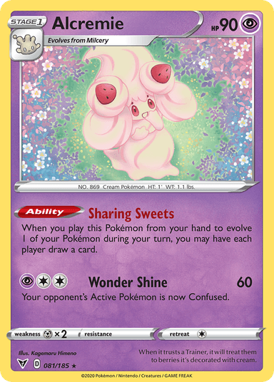 Alcremie, Vivid Voltage 81